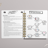 Load image into Gallery viewer, Black &amp; white IVF planner
