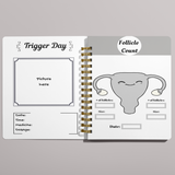 Load image into Gallery viewer, Pink &amp; Gold IVF planner