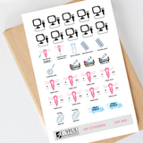 Load image into Gallery viewer, IVF sticker sheet set