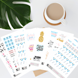 Load image into Gallery viewer, IVF sticker sheet set